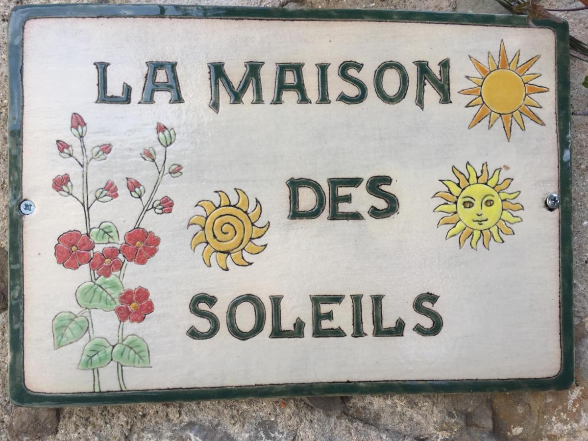 Ferienwohnung La Maison Des Soleils Soleilhas Exterior foto